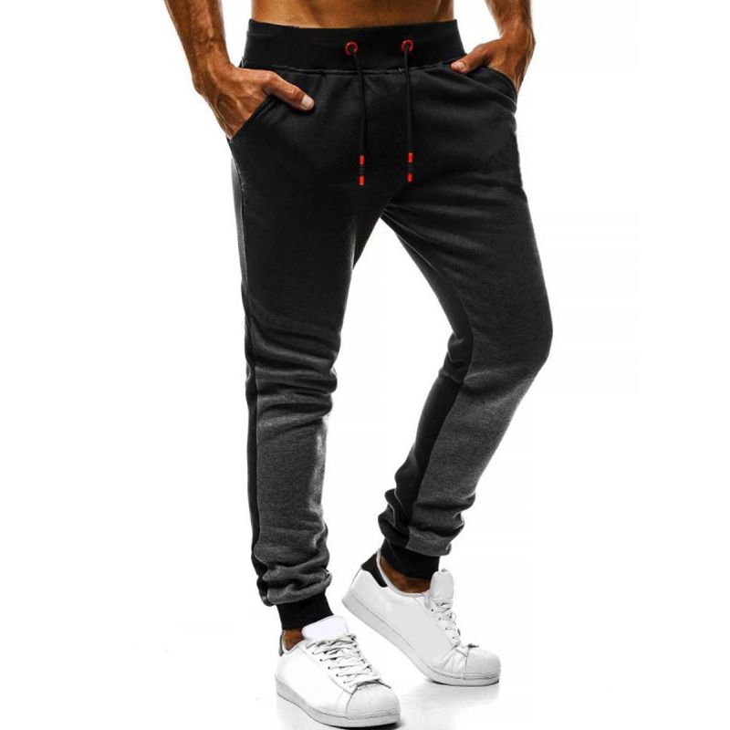 Slim Fit Casual Broek Van Katoen Voor Heren