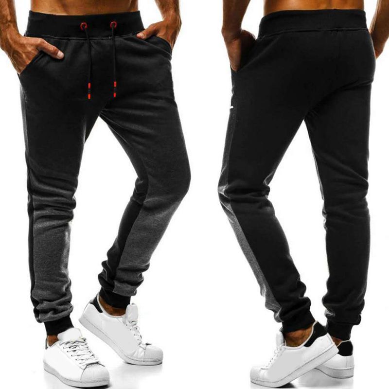 Slim Fit Casual Broek Van Katoen Voor Heren