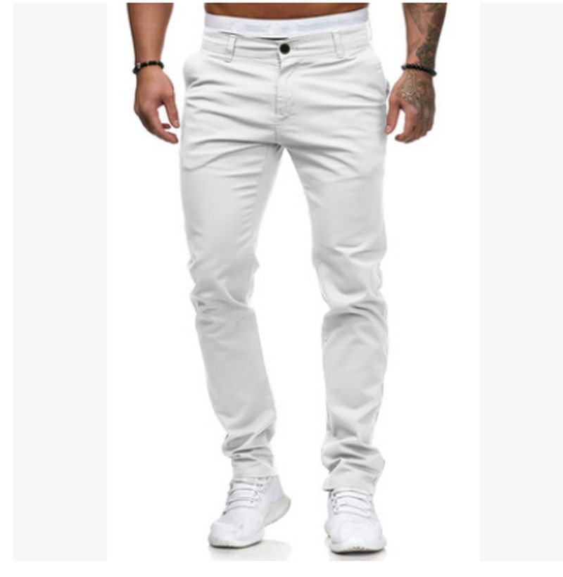 Slim-fit Casual Kleurenbroek Voor Heren