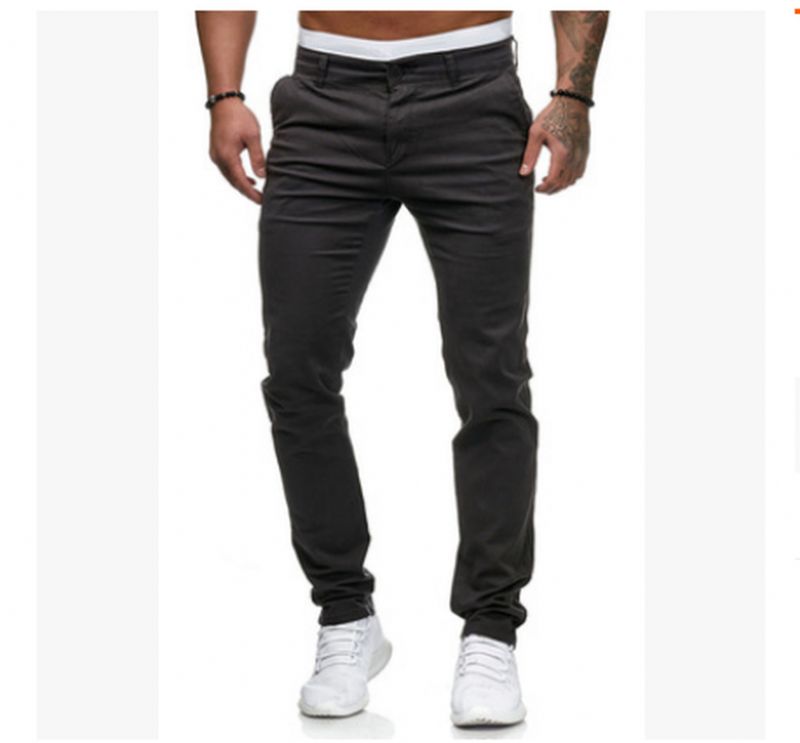 Slim-fit Casual Kleurenbroek Voor Heren