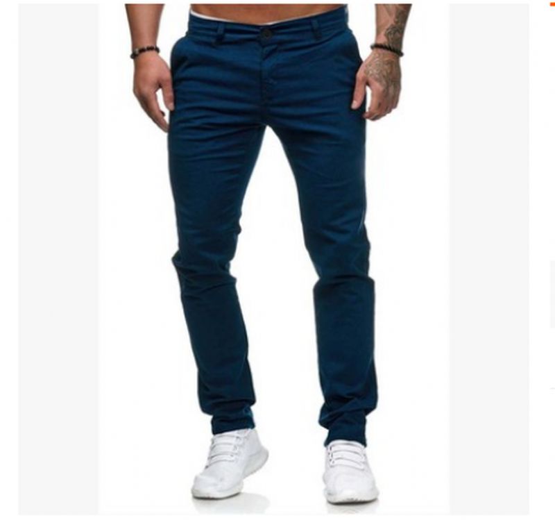 Slim-fit Casual Kleurenbroek Voor Heren