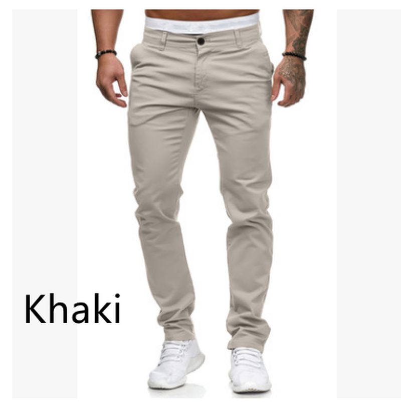 Slim-fit Casual Kleurenbroek Voor Heren