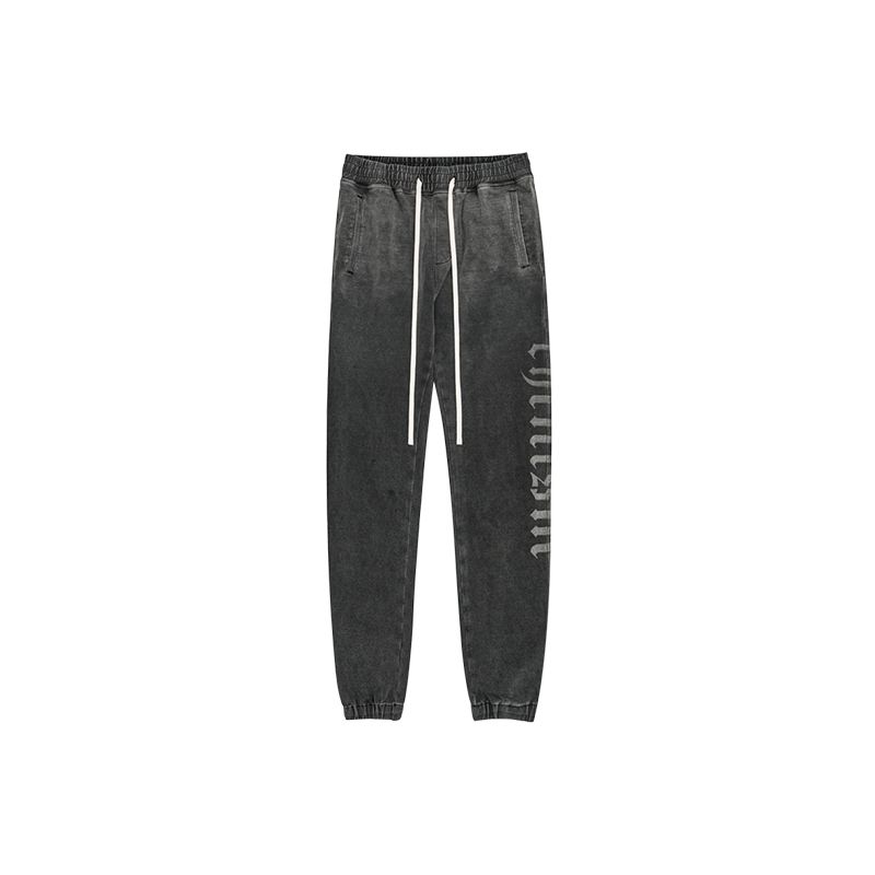 Trendy Merk Zijletter Bedrukte Casual Broek Trend