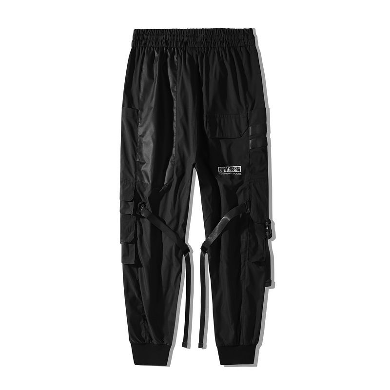 Werkbroek Voor Heren Trendy Merk Streamer Casual Broek Met Meerdere Zakken En Trekkoord