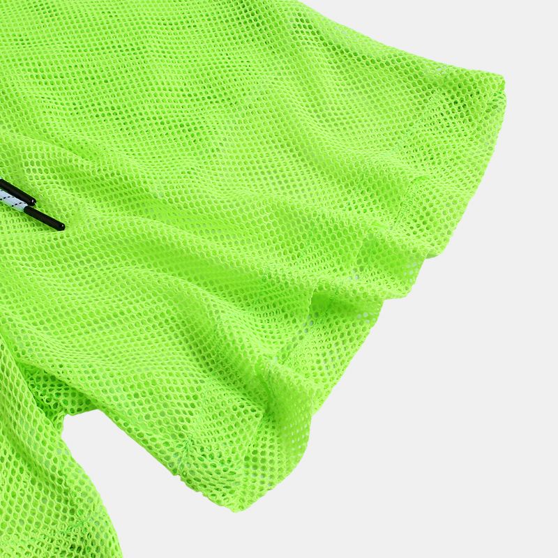 Effen Mesh Doorschijnende Boardshort