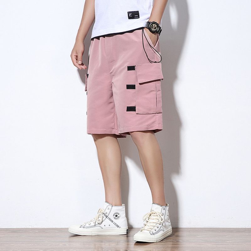 Grote Maat Tooling Shorts Heren Losse Trend Five Broek