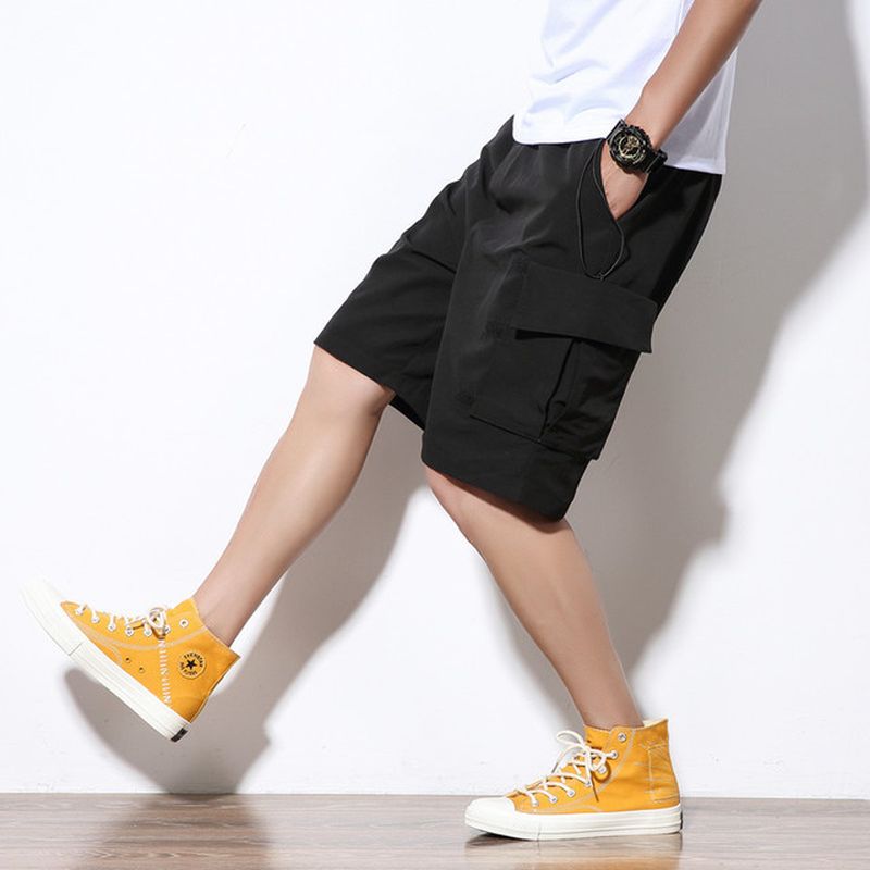 Grote Maat Tooling Shorts Heren Losse Trend Five Broek