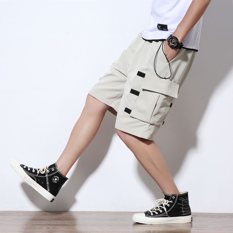 Grote Maat Tooling Shorts Heren Losse Trend Five Broek