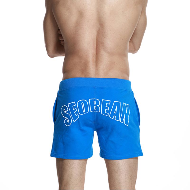 Heren Casual Sneldrogende Strandbroek Katoen Sport Outdoor Losse Shorts