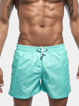 Heren Effen Kleur Zomer Dunne Casual Boardshorts