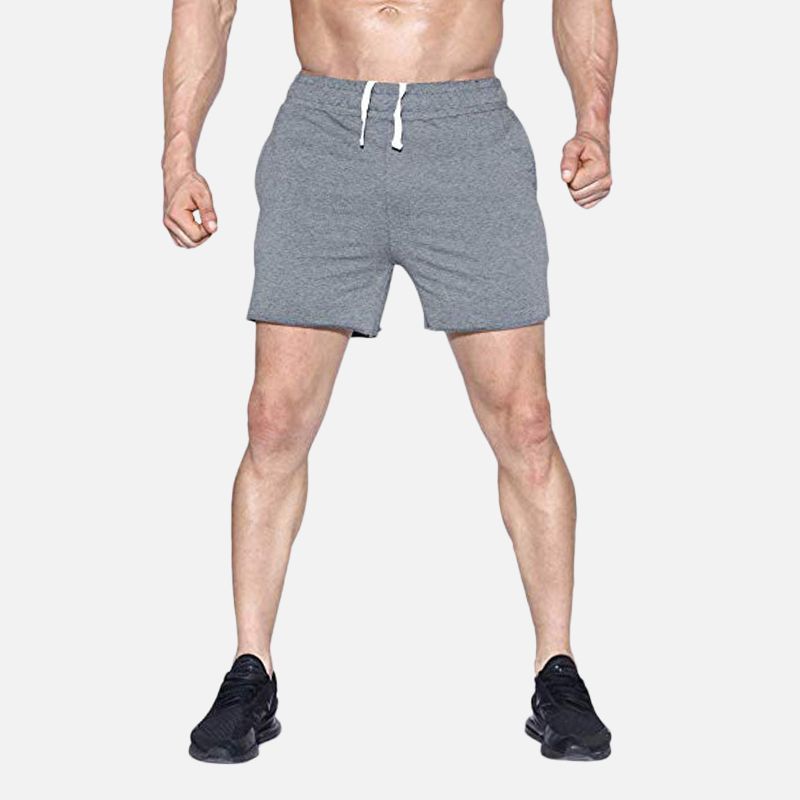 Heren Sport Ademende Losse Elastische Taille Runnin Shorts