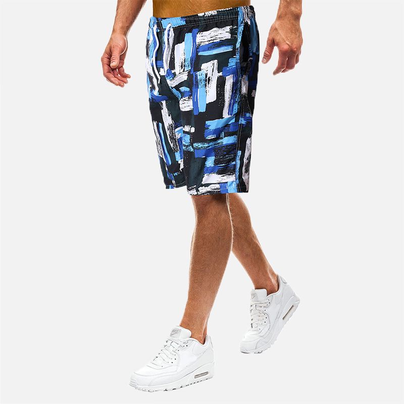 Heren Zomer Strand Vakantie Losse Bedrukte Boardshorts