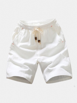 Heren Zomermode Ademend Effen Kleur Casual Shorts