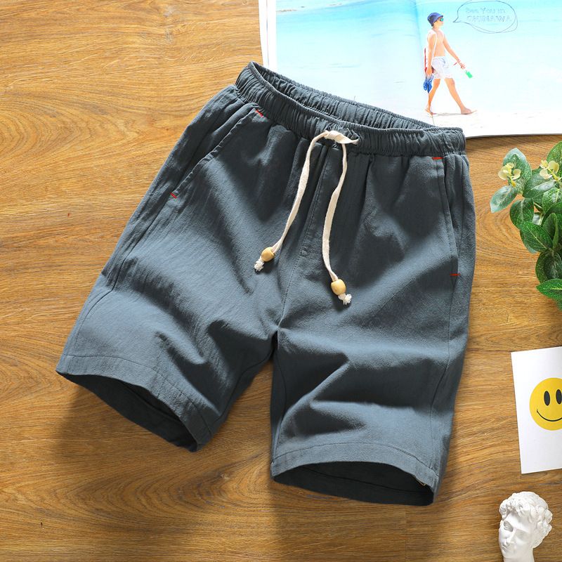 Heren Zomermode Ademend Effen Kleur Casual Shorts