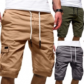 Seizoen Nieuwe Herenmode Voor Jongeren Mode Losse Broek Fijne Casual Herenshorts