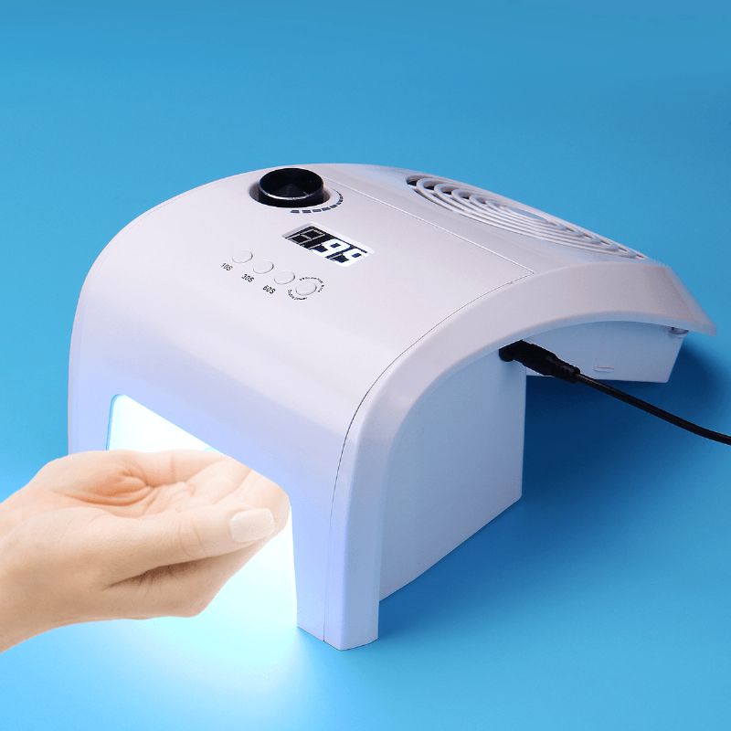 2-in-1 Nagelstofafscheider En Uv-led-nagellampmachinedoos