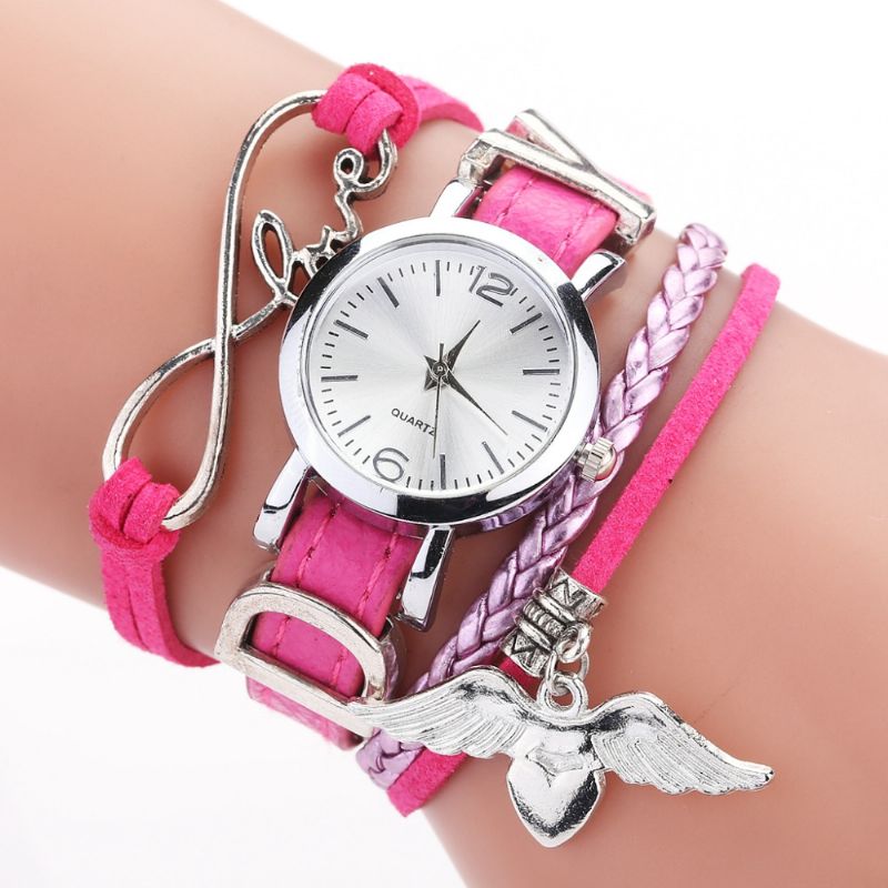 Love Dress Dames Armband Horloge Retro Stijl Quartz Horloges