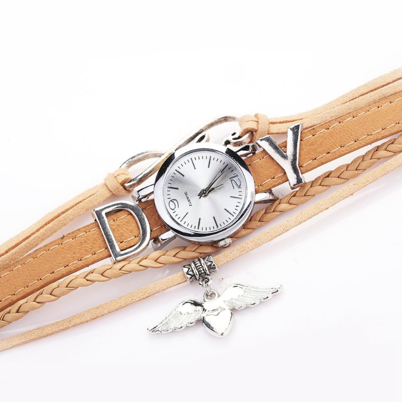 Love Dress Dames Armband Horloge Retro Stijl Quartz Horloges