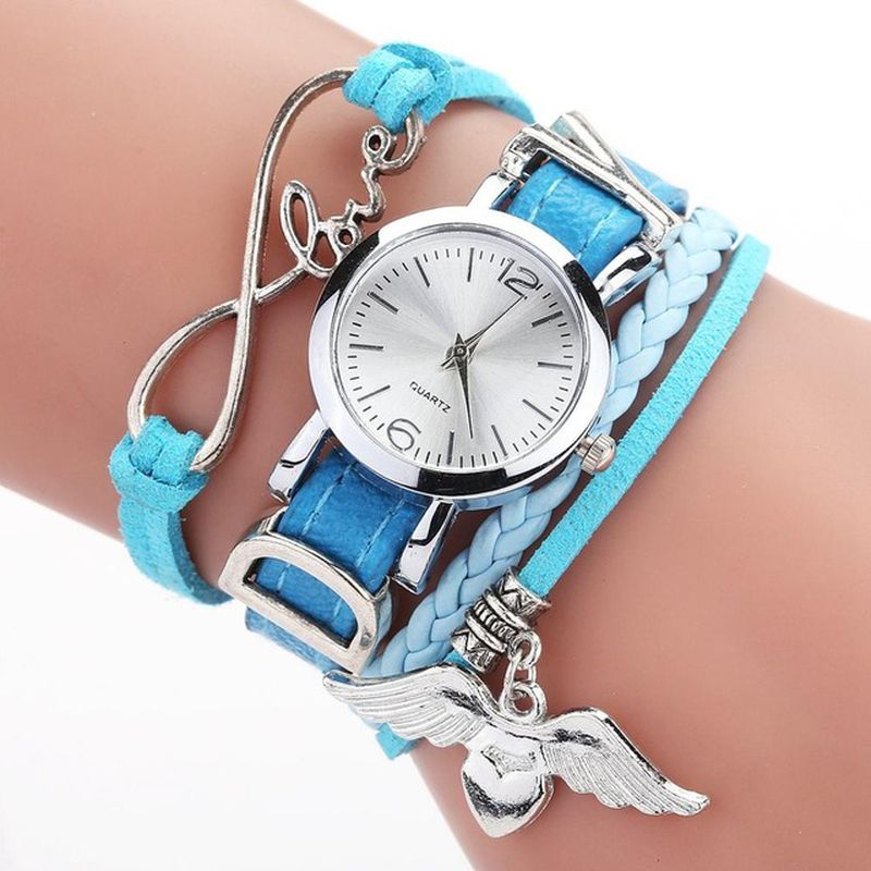 Love Dress Dames Armband Horloge Retro Stijl Quartz Horloges