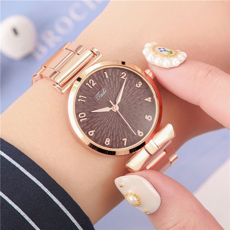 Mode Casual Dames Polshorloge Polshorloge Armband Waterdicht Quartz Horloges
