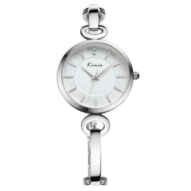 Mode Dames Quartz Horloge Steentjes Wijzerplaat Dames Jurk Armband Horloge
