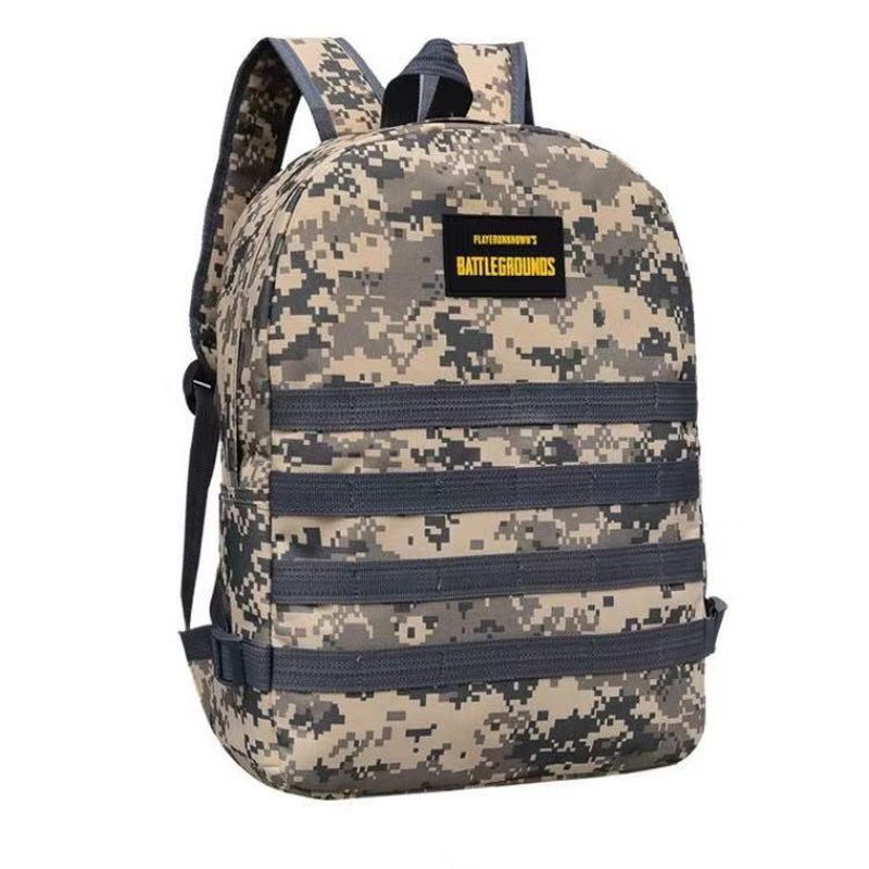 Unisex Camouflage Oxford Doek Student Schooltas Mode Game Trend Rugzak